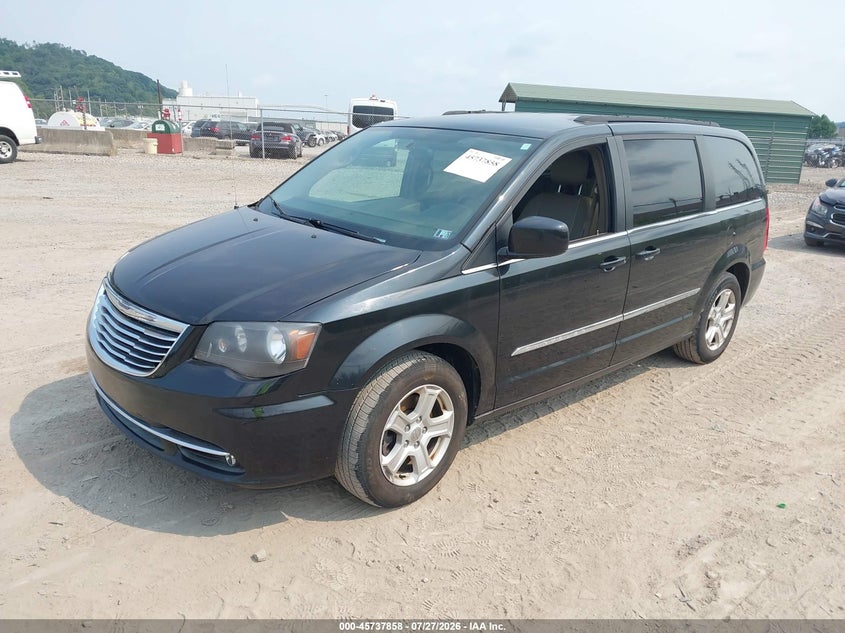 Vin: 2c4rc1bg3er408648, lot: 46236562, chrysler town & country touring 20142
