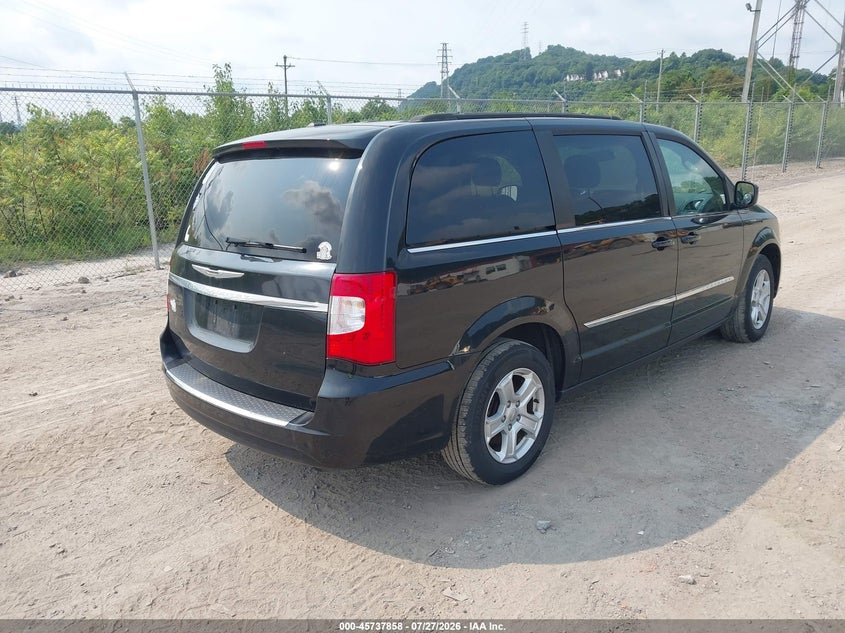 Vin: 2c4rc1bg3er408648, lot: 46236562, chrysler town & country touring 20144