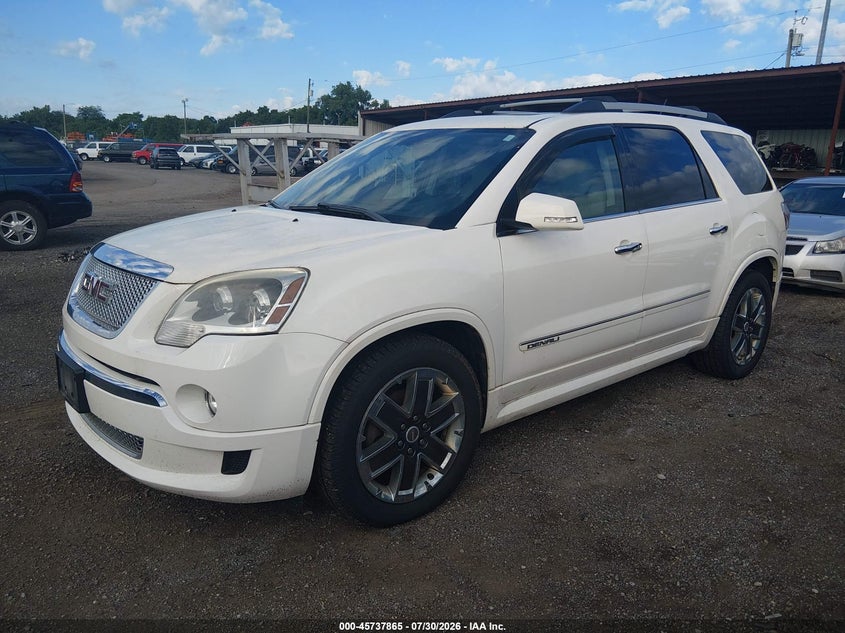 Vin: 1gkkvted4cj151160, lot: 46236569, gmc acadia denali 20122