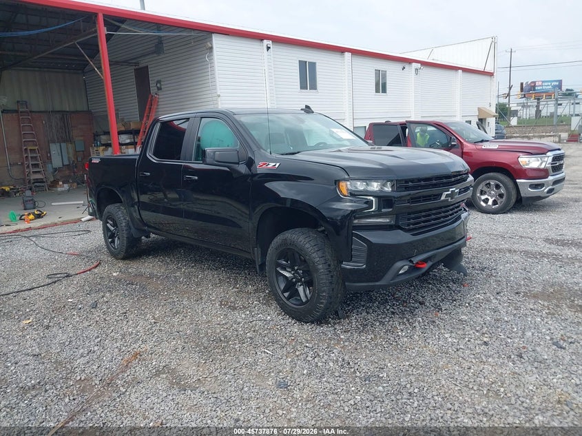 Vin: 3gcpyfed1mg263749, lot: 46236580, chevrolet silverado 1500 4wd  short bed lt trail boss 2021 img_1