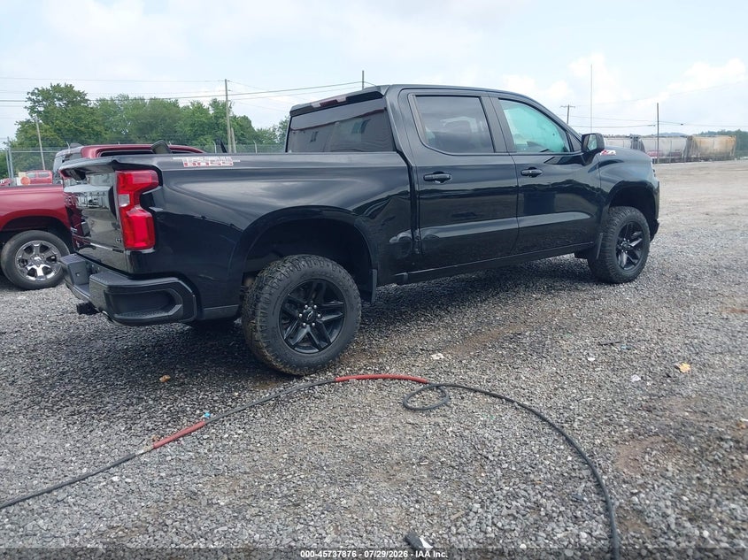 Vin: 3gcpyfed1mg263749, lot: 46236580, chevrolet silverado 1500 4wd  short bed lt trail boss 20214