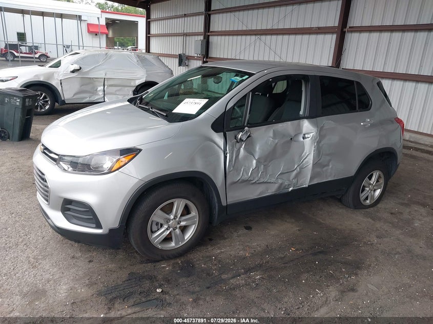 Vin: kl7cjksm1nb543162, lot: 46236595, chevrolet trax fwd ls 20222