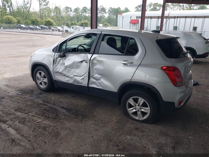 Vin: kl7cjksm1nb543162, lot: 46236595, chevrolet trax fwd ls 20223