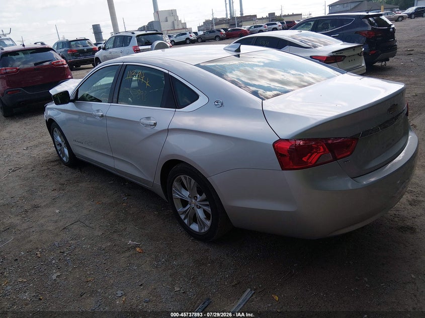 Vin: 2g1125s35f9111394, lot: 46236597, chevrolet impala 2lt 20153