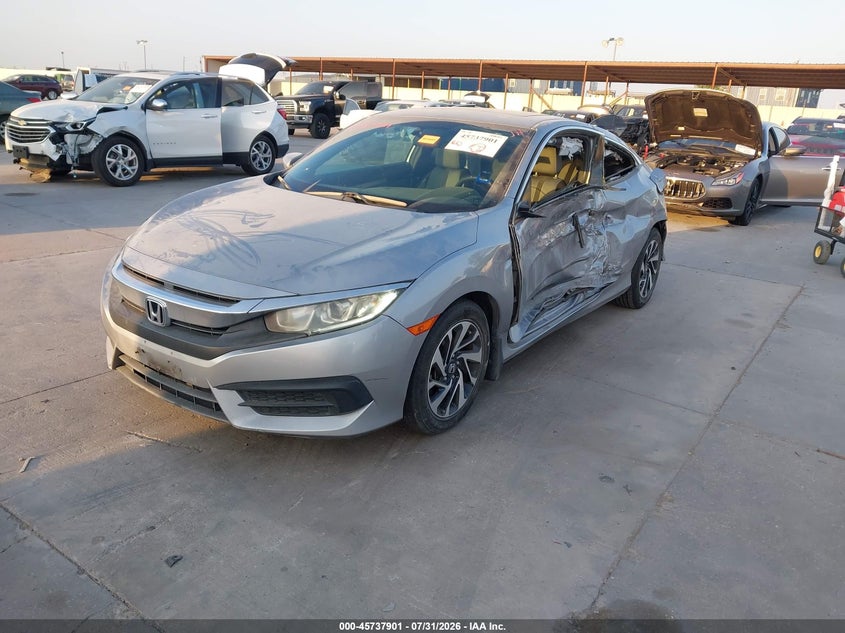 2016 HONDA CIVIC auction photo 2
