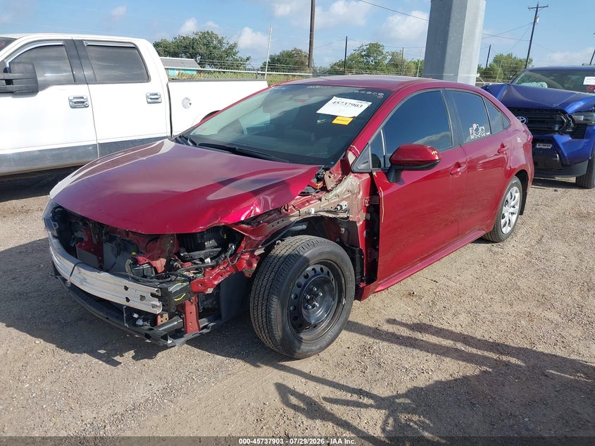 Vin: 5yfb4mde0sp235193, lot: 46236607, toyota corolla le 20252