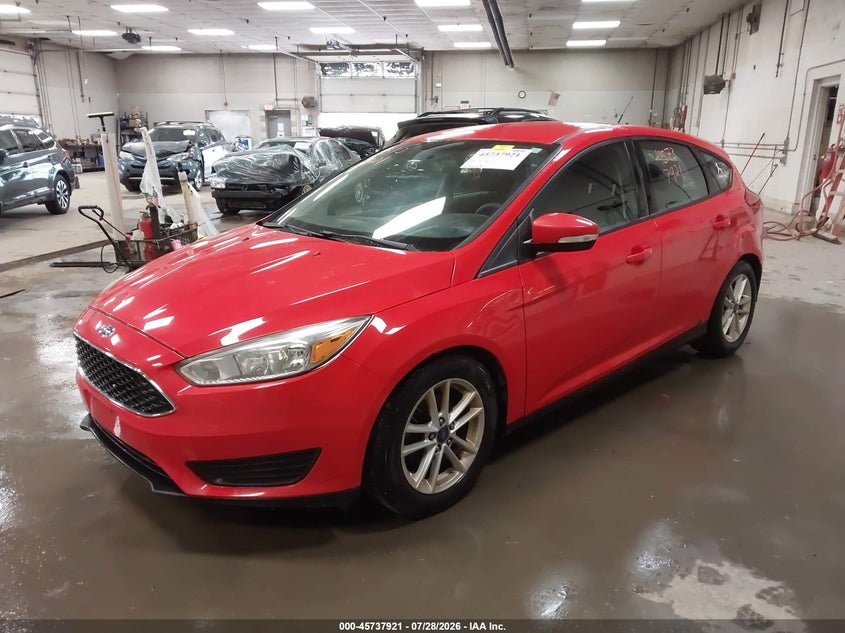 Vin: 1fadp3k22gl342478, lot: 46236625, ford focus se 20162