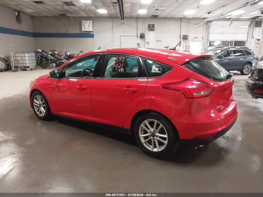 Vin: 1fadp3k22gl342478, lot: 46236625, ford focus se 20163