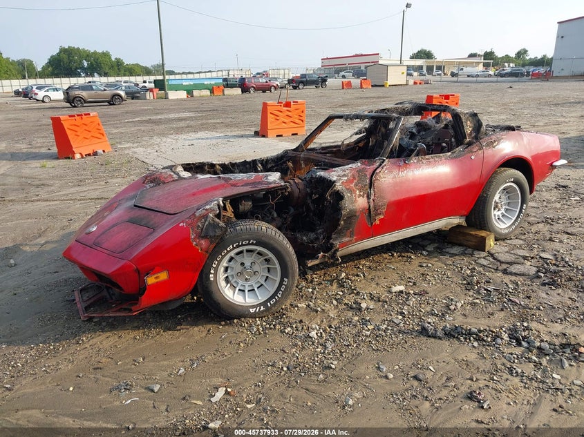 1973 CHEV CORVETTE auction photo 2