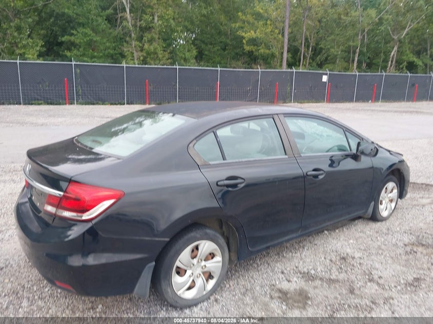 2015 HONDA CIVIC auction photo 4