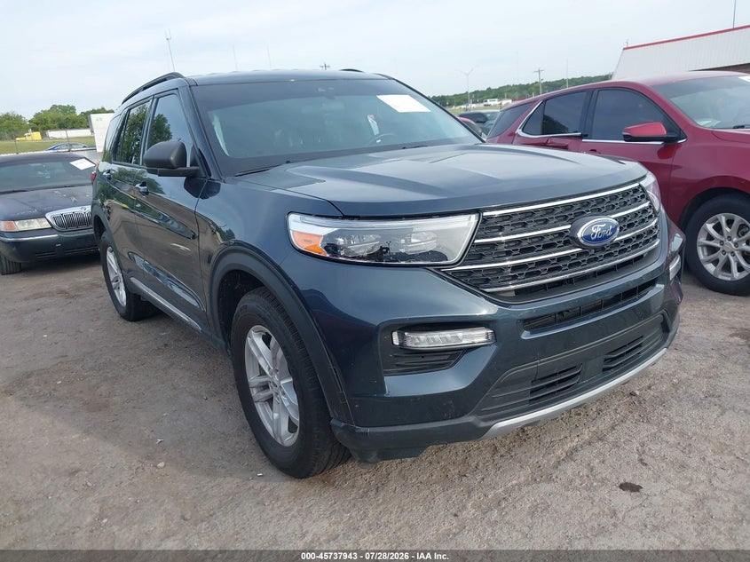 Vin: 1fmsk8dh9ngc46668, lot: 46236647, ford explorer xlt 2022 img_1