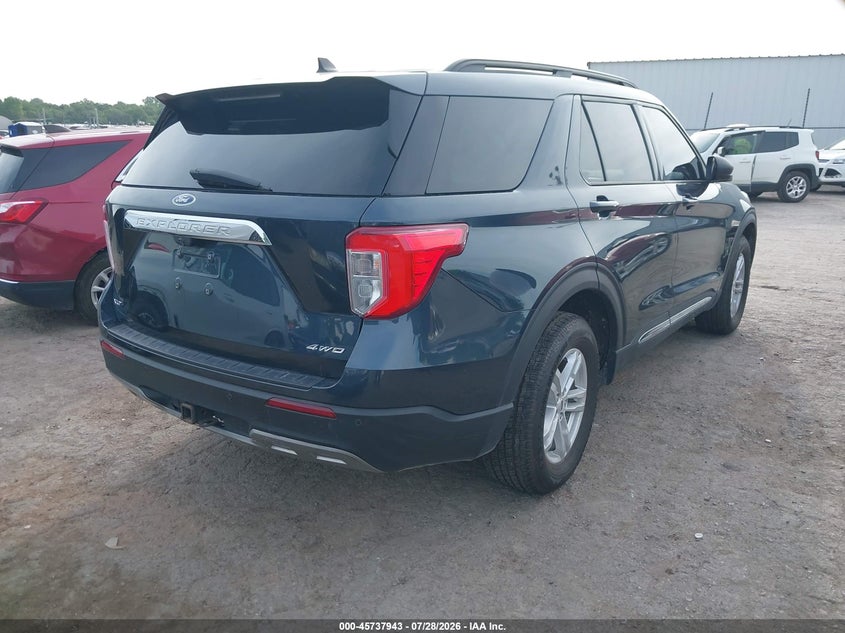Vin: 1fmsk8dh9ngc46668, lot: 46236647, ford explorer xlt 20224