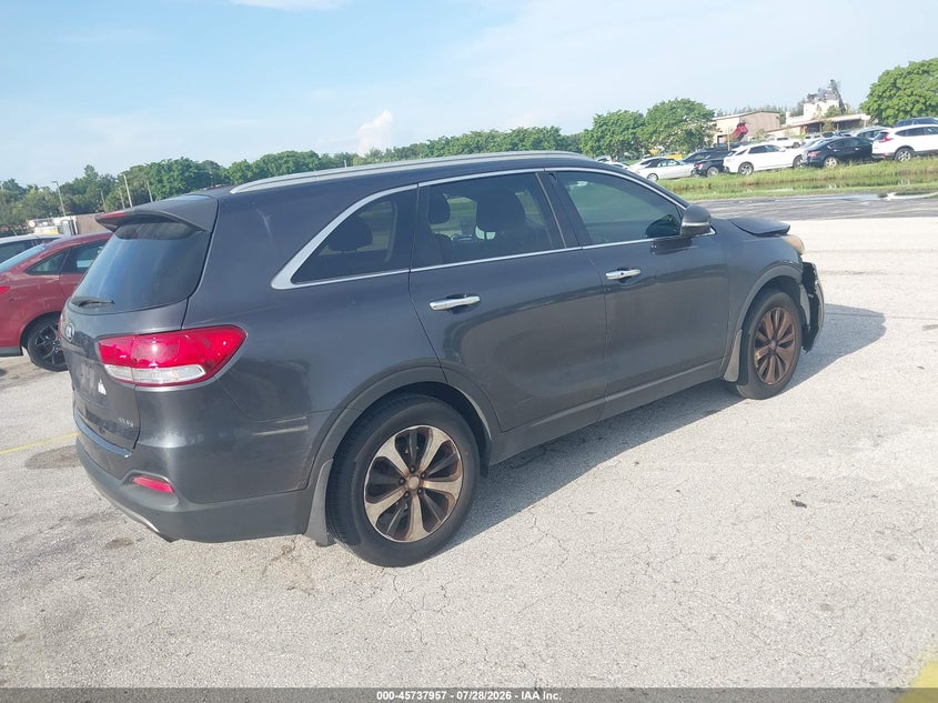 Vin: 5xyph4a53gg008462, lot: 46236661, kia sorento 3.3l ex 20164