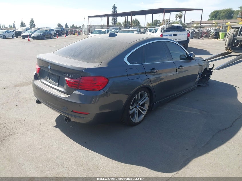 Vin: wba4e3c50hg186893, lot: 46236694, bmw 440i gran coupe 20174