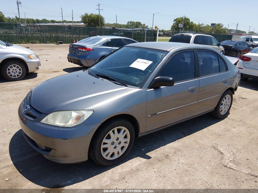 2005 HONDA CIVIC auction photo 2