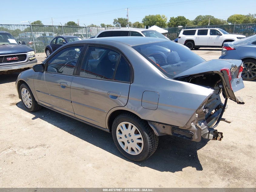 2005 HONDA CIVIC auction photo 3