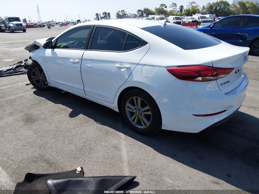 Vin: 5npd84lf2hh028768, lot: 46236704, hyundai elantra se 20173