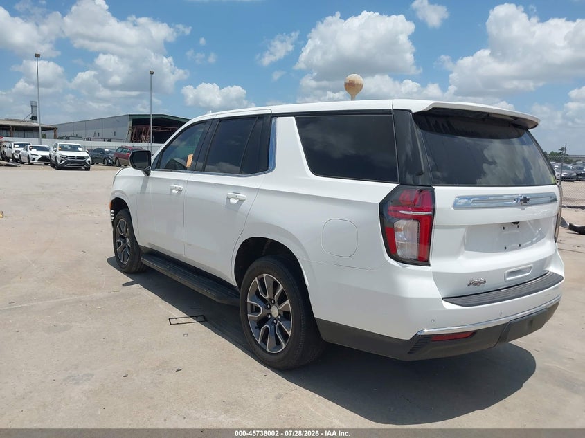 Vin: 1gnscled8rr322317, lot: 46236706, chevrolet tahoe 2wd commercial 20243
