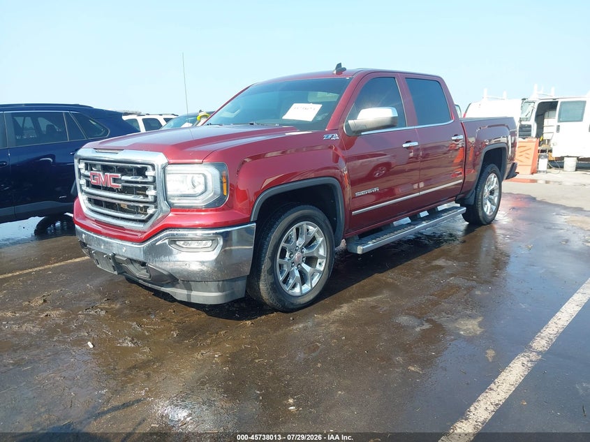 Vin: 3gtu2nec1gg363845, lot: 46236718, gmc sierra 1500 slt 20162