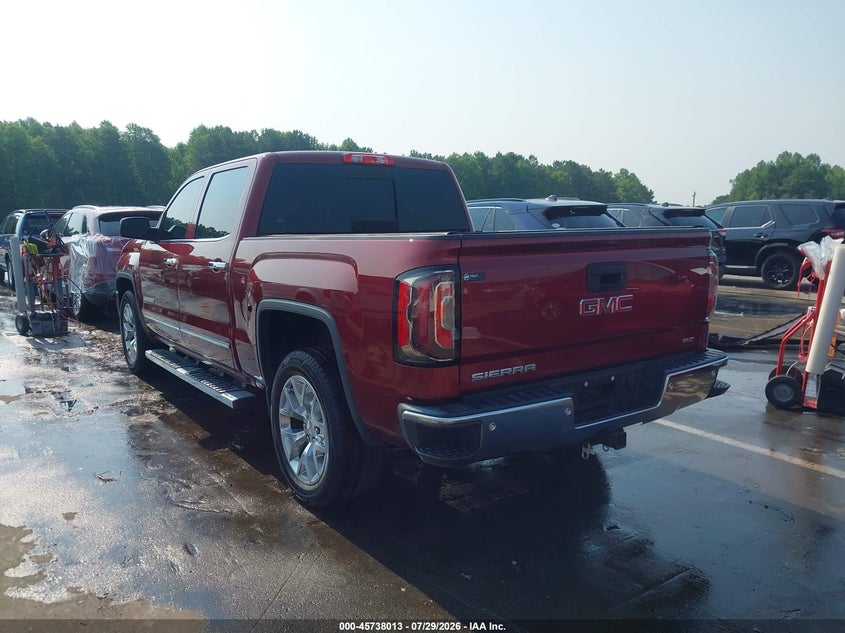 Vin: 3gtu2nec1gg363845, lot: 46236718, gmc sierra 1500 slt 20163