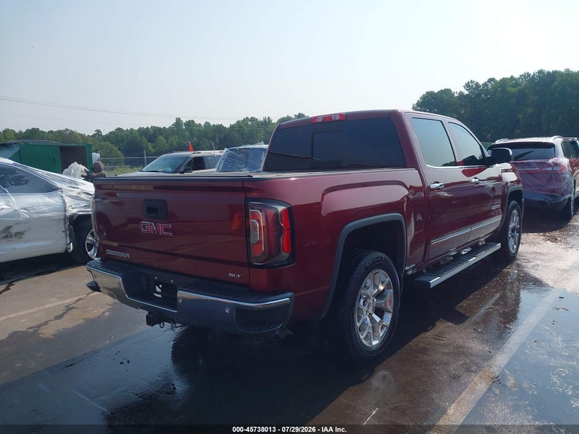 Vin: 3gtu2nec1gg363845, lot: 46236718, gmc sierra 1500 slt 20164