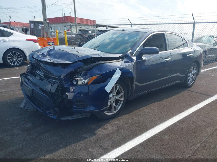 Vin: 1n4aa5ap8ec452722, lot: 46236730, nissan maxima 3.5 s 20142