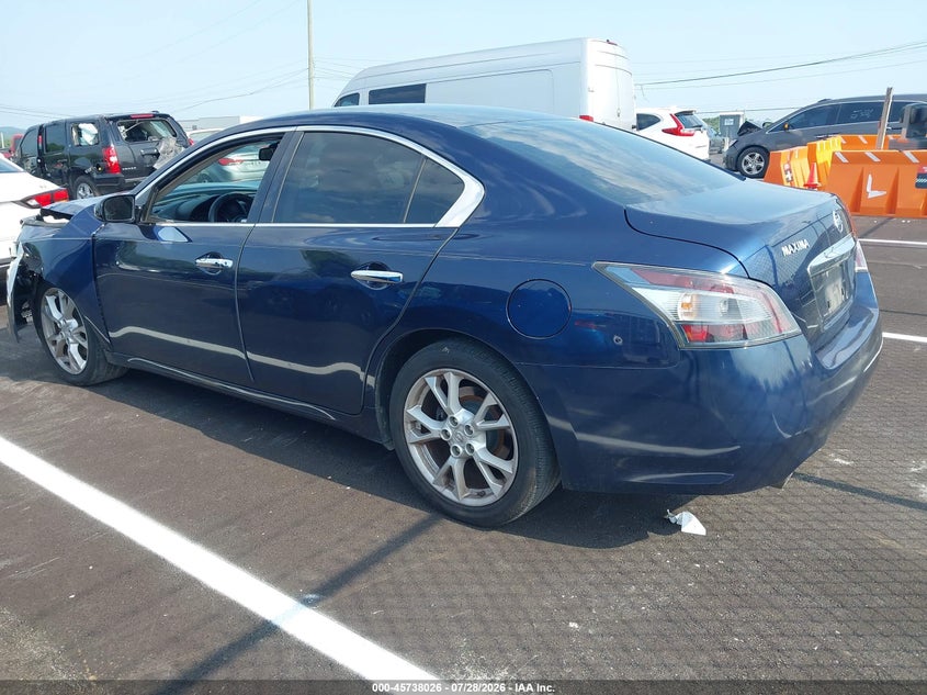Vin: 1n4aa5ap8ec452722, lot: 46236730, nissan maxima 3.5 s 20143