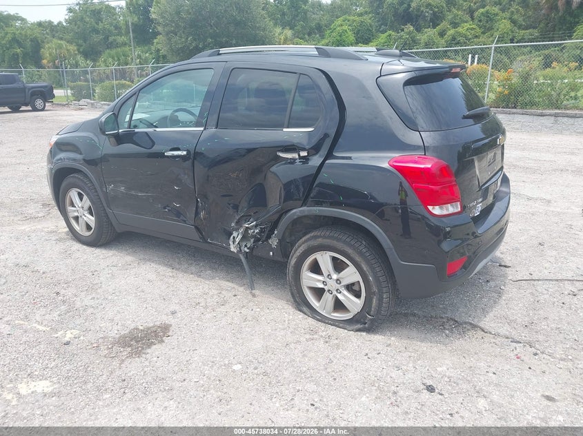 Vin: kl7cjpsb3kb821244, lot: 46236738, chevrolet trax lt 20193