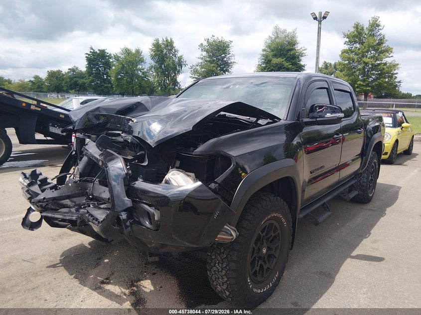 Vin: 5tfcz5an7mx266235, lot: 46236748, toyota tacoma trd off-road 20212