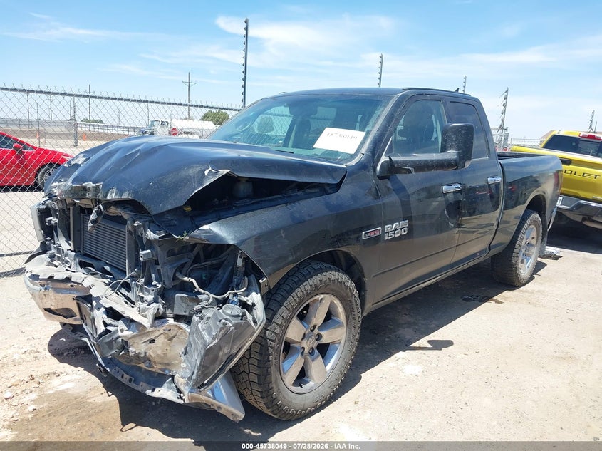 Vin: 1c6rr7gm0js228317, lot: 46236753, ram 1500 big horn  4x4 6'4 box 20182