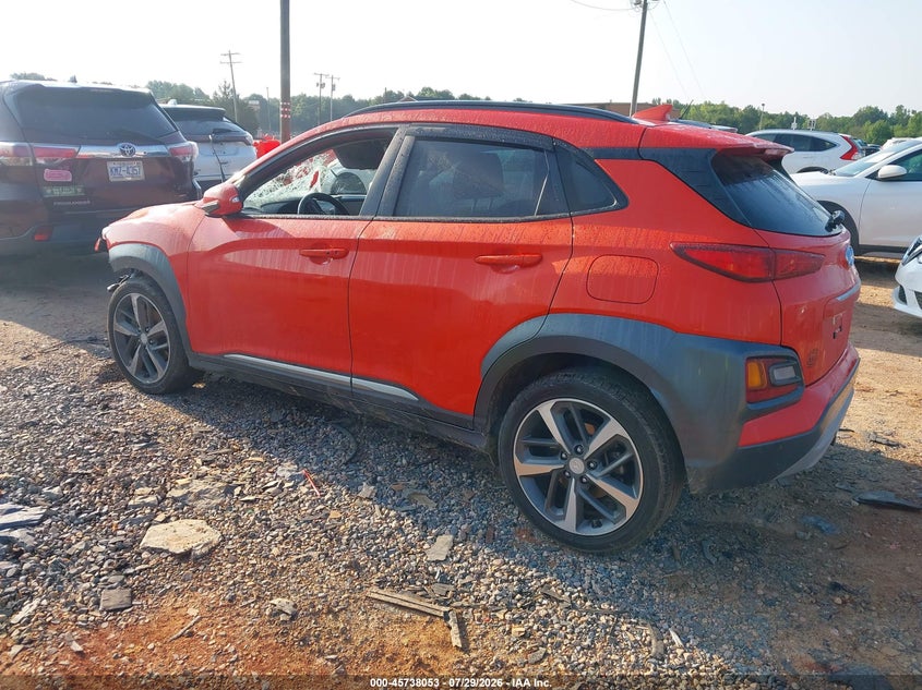 Vin: km8k5ca56lu491270, lot: 46236758, hyundai kona ultimate 20203