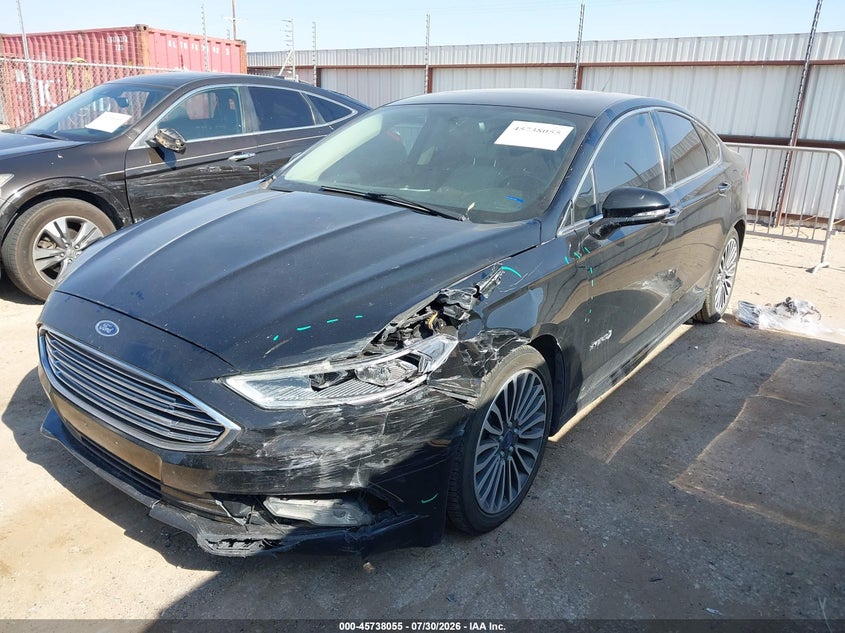 2017 FORD FUSION HYBRID auction photo 6