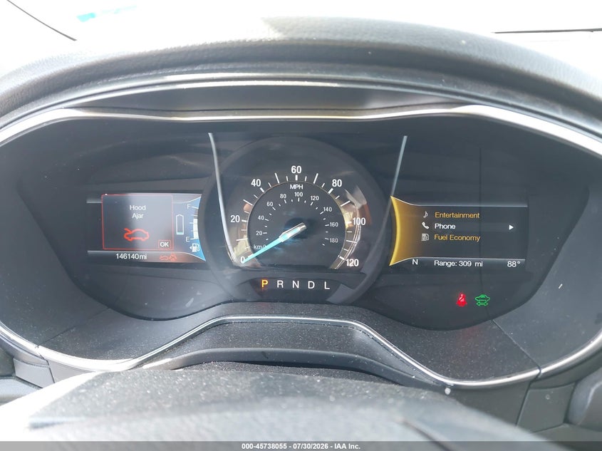 2017 FORD FUSION HYBRID auction photo 7