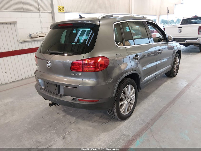 Vin: wvgav7ax7cw000696, lot: 46236764, volkswagen tiguan se 20124
