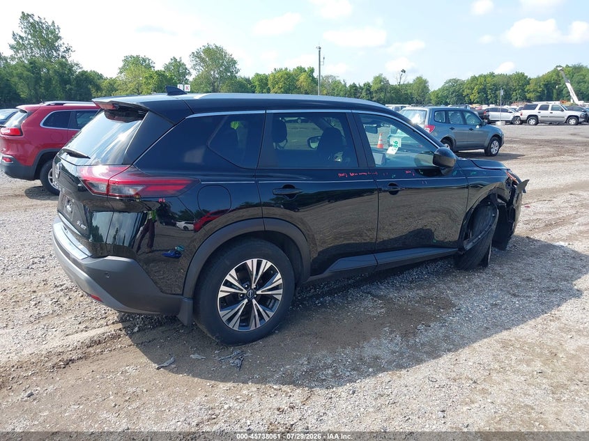 Vin: jn8bt3bb3pw497234, lot: 46236765, nissan rogue sv intelligent awd 20234