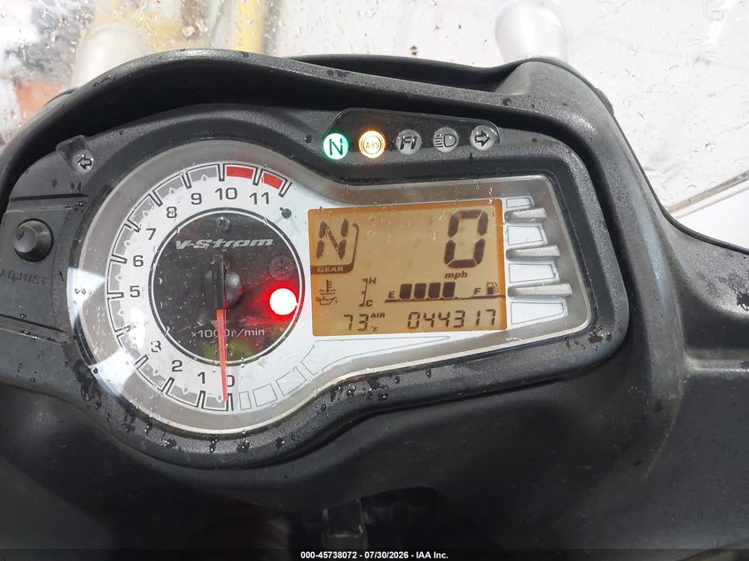 2014 SUZUKI DL650 auction photo 7