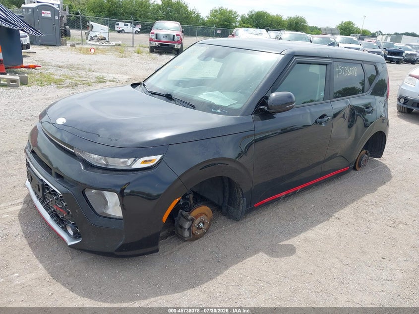 Vin: kndj63auxl7016742, lot: 46236781, kia soul gt-line 20202