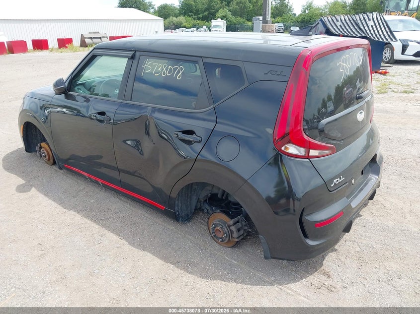 Vin: kndj63auxl7016742, lot: 46236781, kia soul gt-line 20203