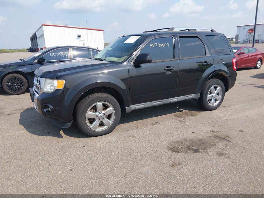 Vin: 1fmcu9eg9bka17586, lot: 46236782, ford escape limited 20112