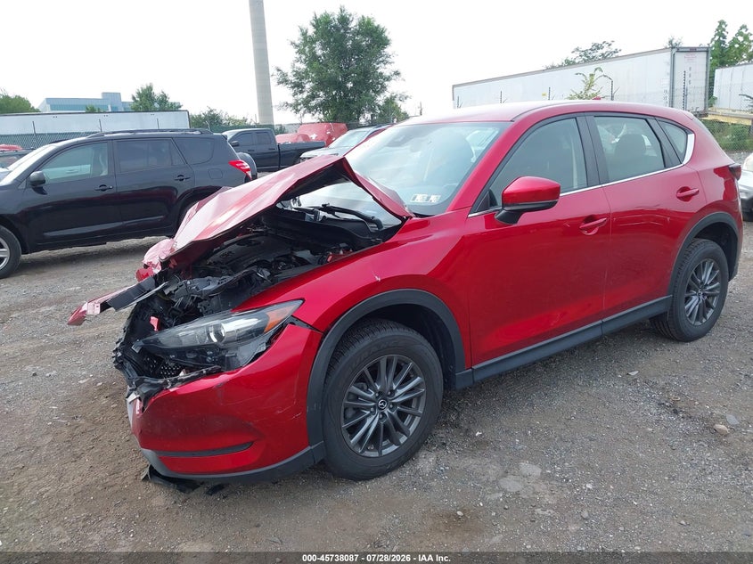 Vin: jm3kfbbmxl0801856, lot: 46236791, mazda cx-5 sport 20202