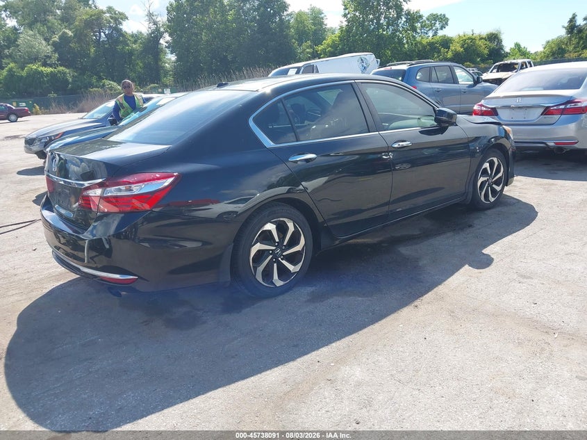 Vin: 1hgcr2f89ga194593, lot: 46236795, honda accord ex-l 20164