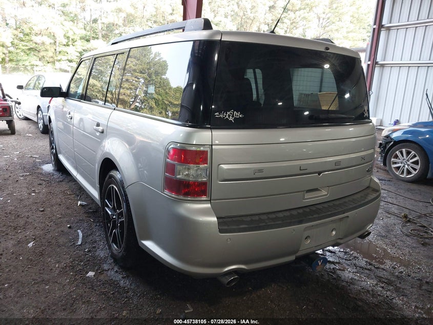 Vin: 2fmgk5b8xhba07682, lot: 46236809, ford flex se 20173