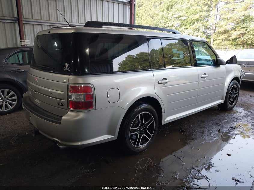 Vin: 2fmgk5b8xhba07682, lot: 46236809, ford flex se 20174