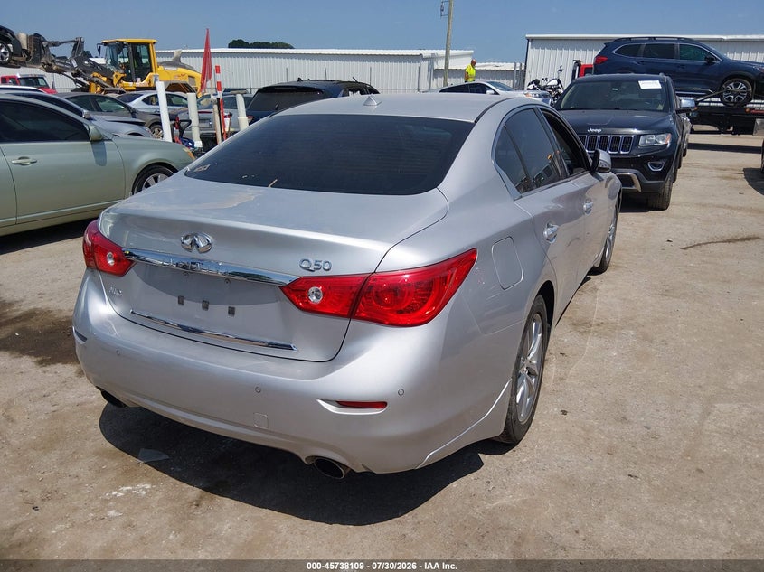 Vin: jn1ev7arxgm343515, lot: 46236813, infiniti q50 3.0t premium 20164