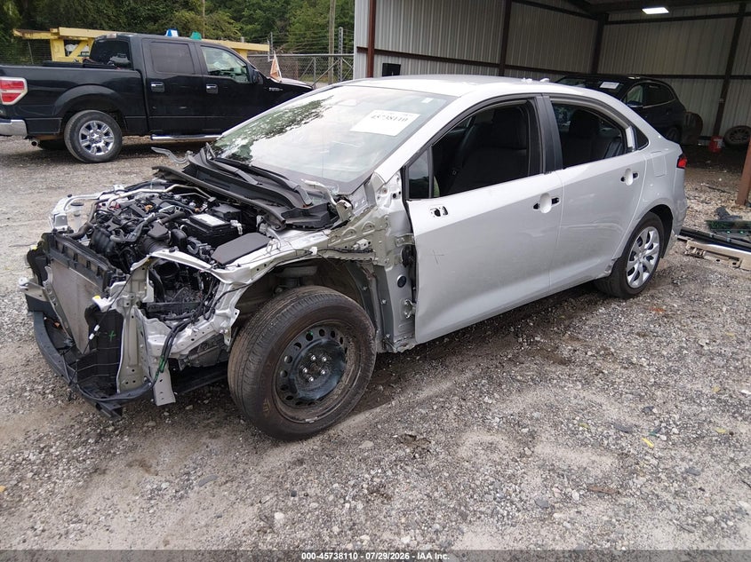Vin: 5yfb4mde8sp298137, lot: 46236815, toyota corolla le 20252