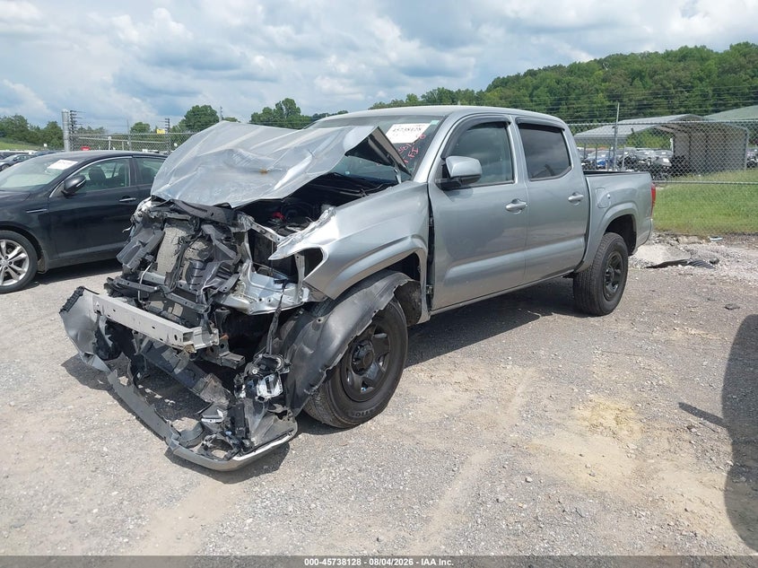 Vin: 3tmcz5an8nm504410, lot: 46236832, toyota tacoma sr v6 20222