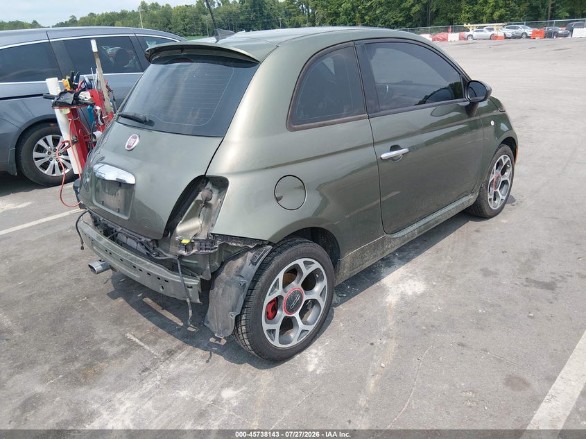 2016 FIAT 500 HATCHBACK 1.4L I-4 VVT, 101HP