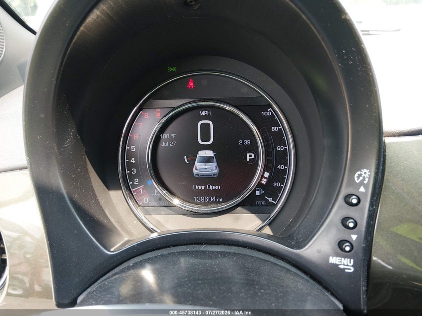 2016 FIAT 500 HATCHBACK 1.4L I-4 VVT, 101HP