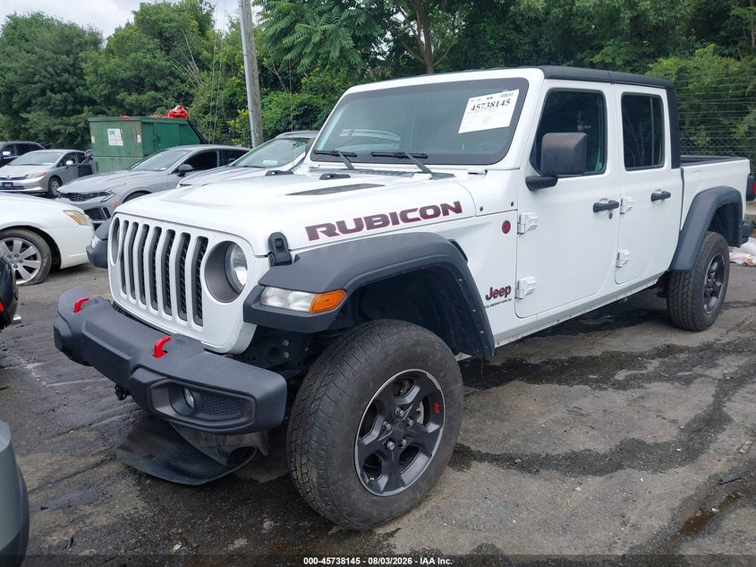 Vin: 1c6jjtbg9pl548673, lot: 46236849, jeep gladiator rubicon 4x4 20232