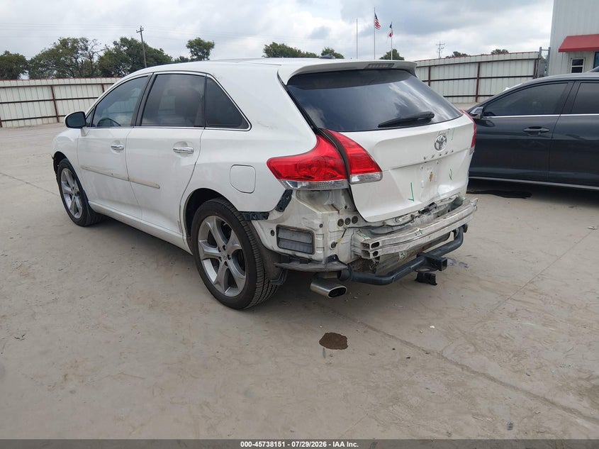 Vin: 4t3zk3bb4au023912, lot: 46236853, toyota venza base v6 20103
